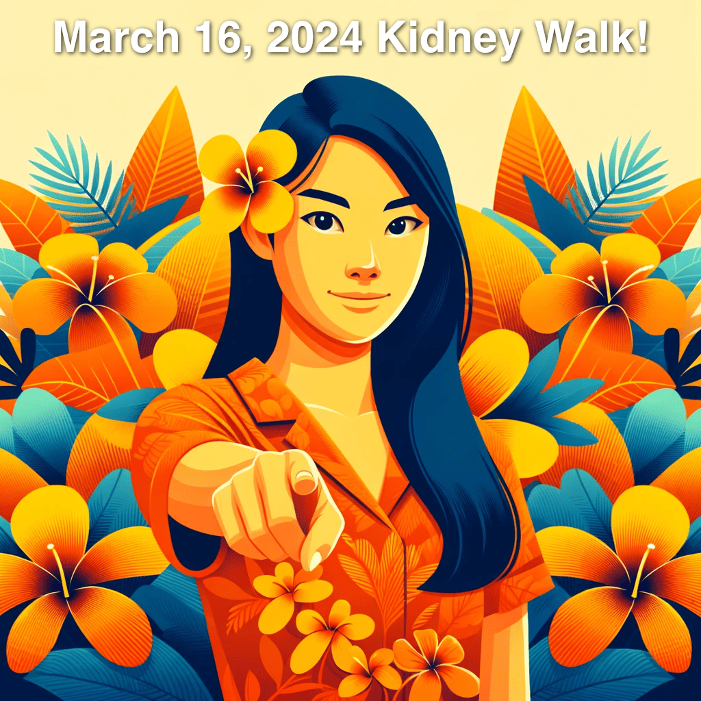 Kidney Walk Hawaii 2024